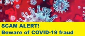 COVID-19 Scam alert