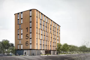 156 Wicksteed - rendering of proposed building