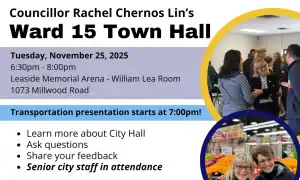 ward 15 town hall notice